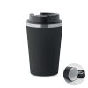 Kubek z warstwą ceramiczną 350 P101163O czarny