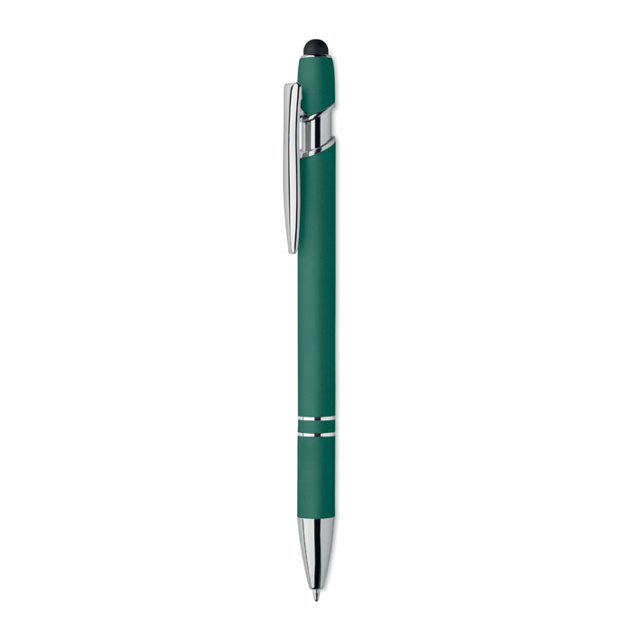 Długopis z rysikiem aluminium P147167O zielony