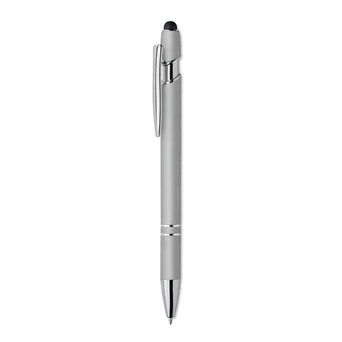 Długopis z rysikiem aluminium P147167O srebrny