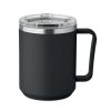 Kubek z 2 ściankami 400 ml P147472O czarny Kubek z 2 ściankami 400 ml P147472O czarny
