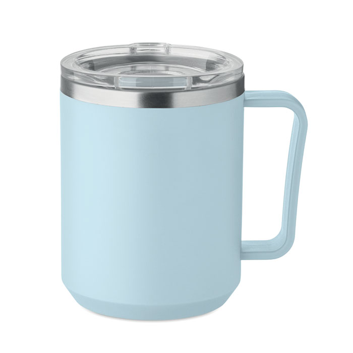Kubek z 2 ściankami 400 ml P147472O baby blue Kubek z 2 ściankami 400 ml P147472O baby blue