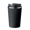 Dwuścienny kubek 350 ml P017688O czarny Dwuścienny kubek 350 ml P017688O czarny