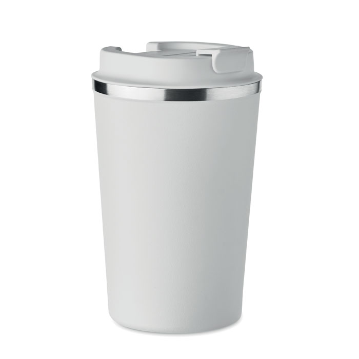 Dwuścienny kubek 350 ml P017688O bialy Dwuścienny kubek 350 ml P017688O bialy