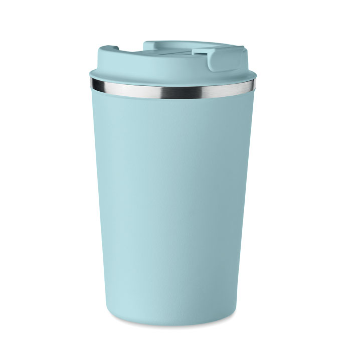 Dwuścienny kubek 350 ml P017688O baby blue Dwuścienny kubek 350 ml P017688O baby blue
