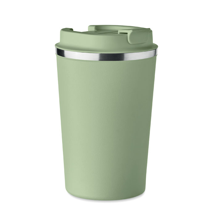 Dwuścienny kubek 350 ml P017688O miętowy zielony Dwuścienny kubek 350 ml P017688O miętowy zielony