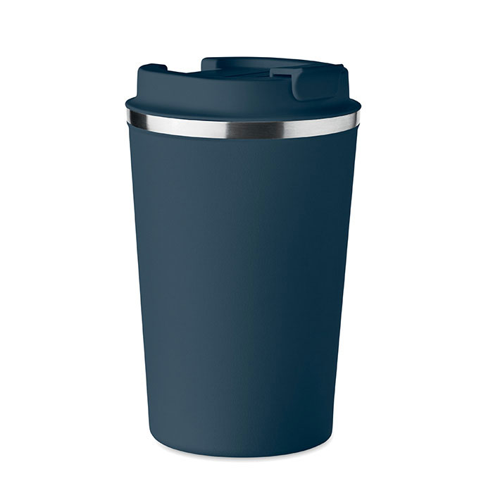Dwuścienny kubek 350 ml P017688O francuski granat Dwuścienny kubek 350 ml P017688O francuski granat