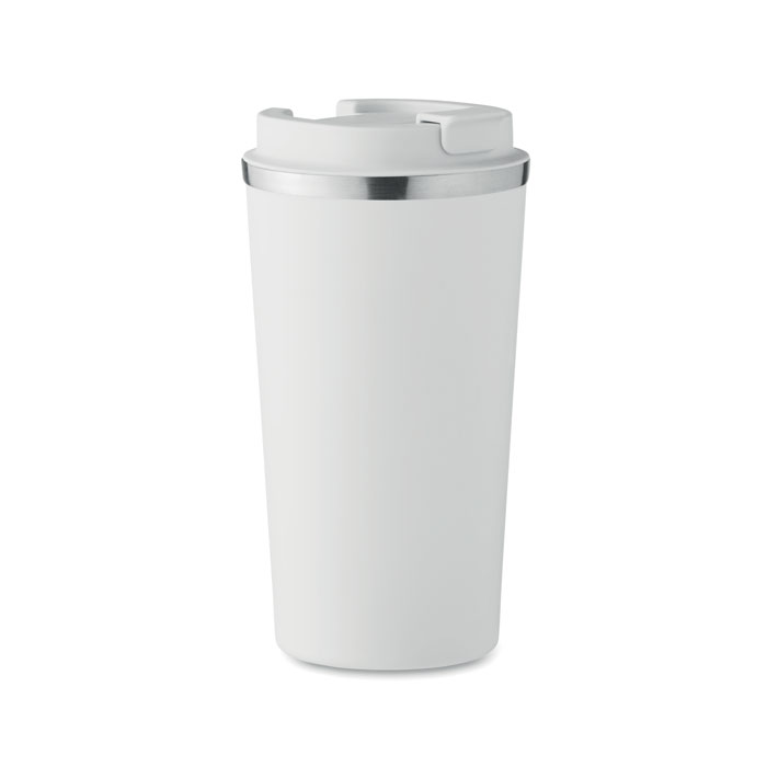 Kubek, podwójne ścianki 510 ml P043159O bialy Kubek, podwójne ścianki 510 ml P043159O bialy