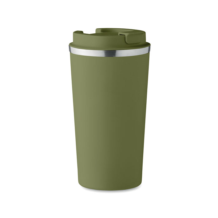 Kubek, podwójne ścianki 510 ml P043159O ciemnozielony Kubek, podwójne ścianki 510 ml P043159O ciemnozielony
