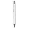 Długopis aluminiowy, recykling P018593O bialy
