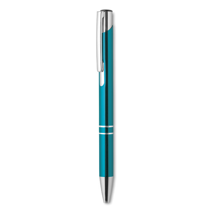Długopis aluminiowy, recykling P018593O turkusowy