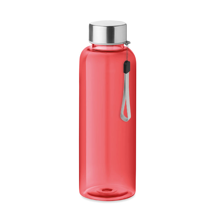 Butelka 500 ml z RPET P019946O przezroczysty czerwony Butelka 500 ml z RPET P019946O przezroczysty czerwony