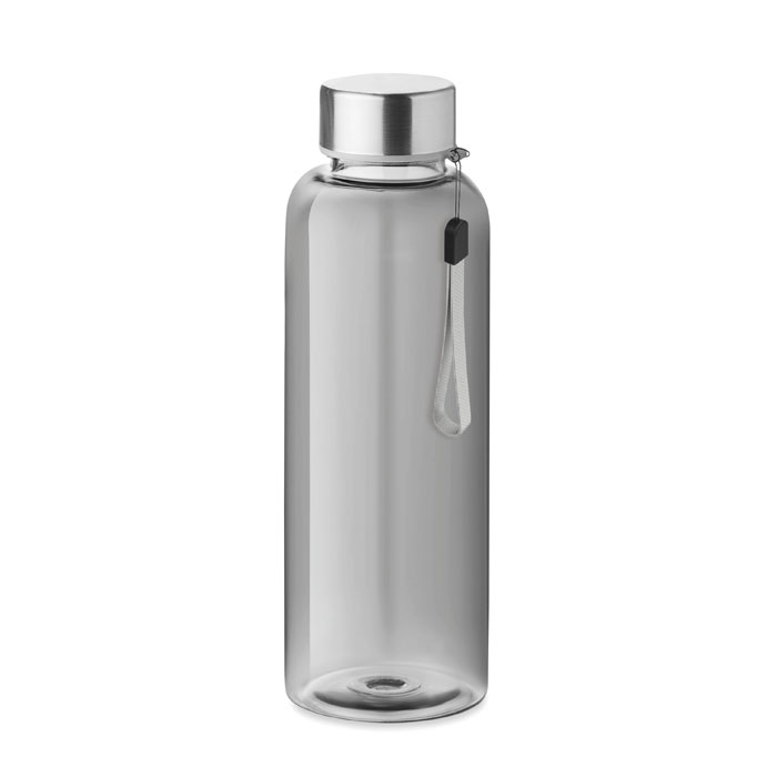 Butelka 500 ml z RPET P019946O przezroczysty szary Butelka 500 ml z RPET P019946O przezroczysty szary