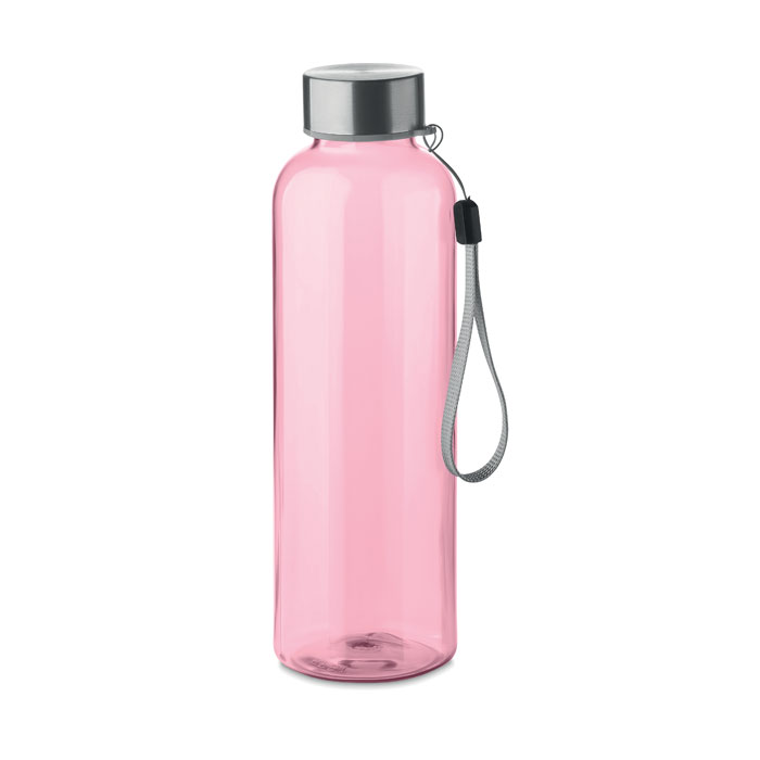 Butelka 500 ml z RPET P019946O przezroczysty rózowy Butelka 500 ml z RPET P019946O przezroczysty rózowy