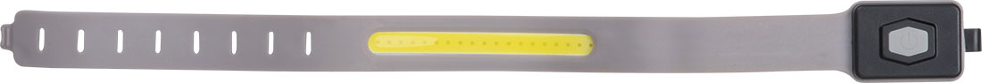 Opaska do biegania z lampką COB DOHA P179951G
