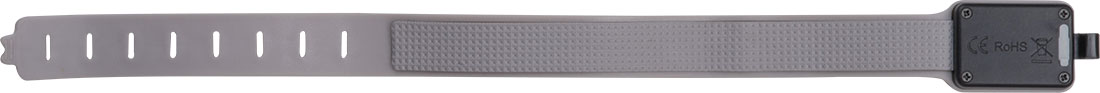 Opaska do biegania z lampką COB DOHA P179951G