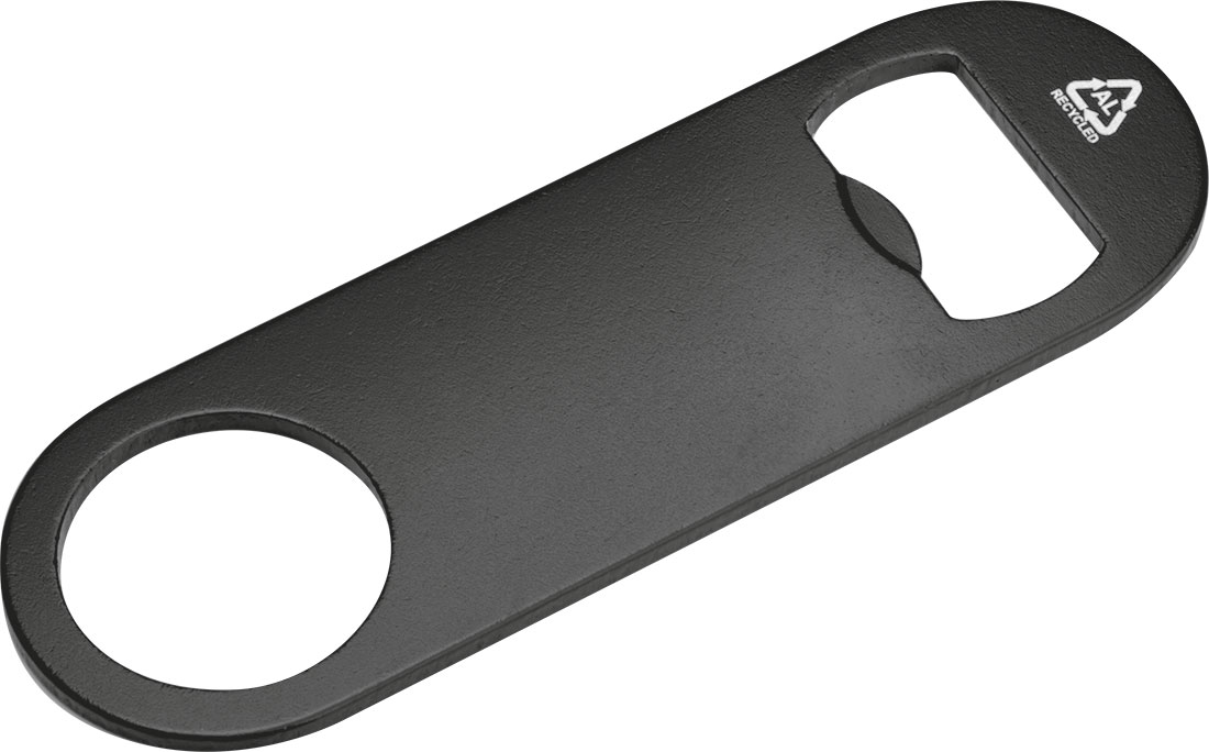 Otwieracz do butelek z aluminium z recyklingu TRABZON P179830G EG-5481-W