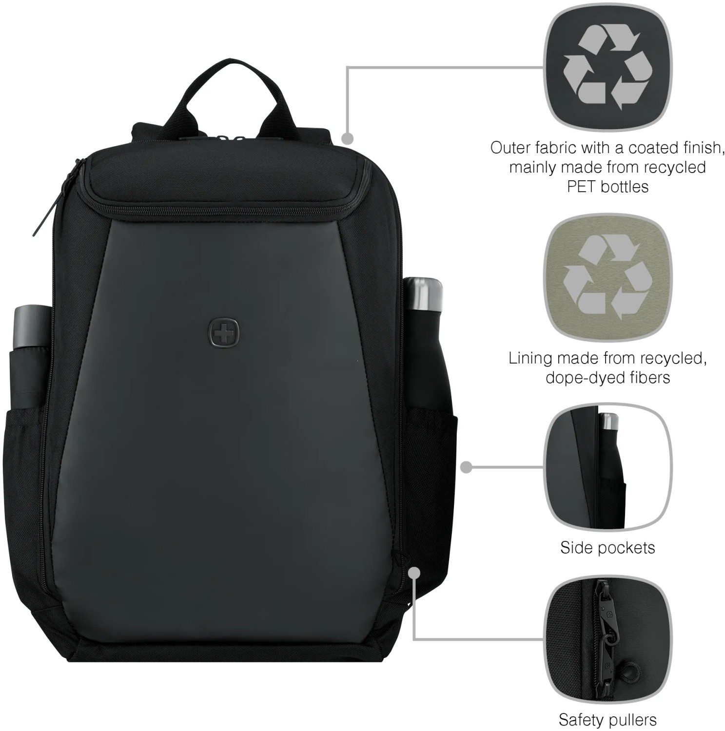 Plecak na laptopa UrbanOne 16'' Wenger P178514G 10 Plecak na laptopa UrbanOne 16'' Wenger P178514G