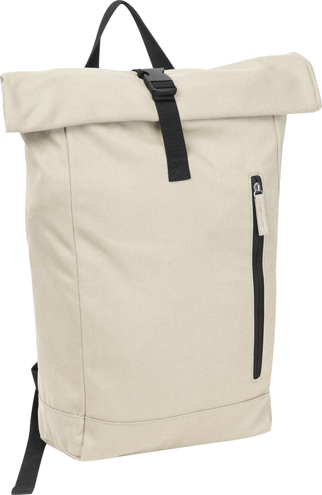 Plecak z bawełny z recyklingu WOODSTOCK P179804G EG-5636-W