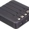 Power bank solarny, z recyklingu 10 000 mAh CRETE P179945G