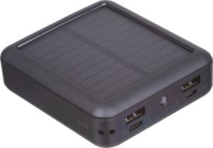 Power bank solarny, z recyklingu 10 000 mAh CRETE P179945G 