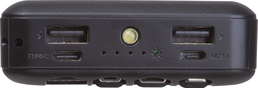Power bank solarny, z recyklingu 10 000 mAh CRETE P179945G