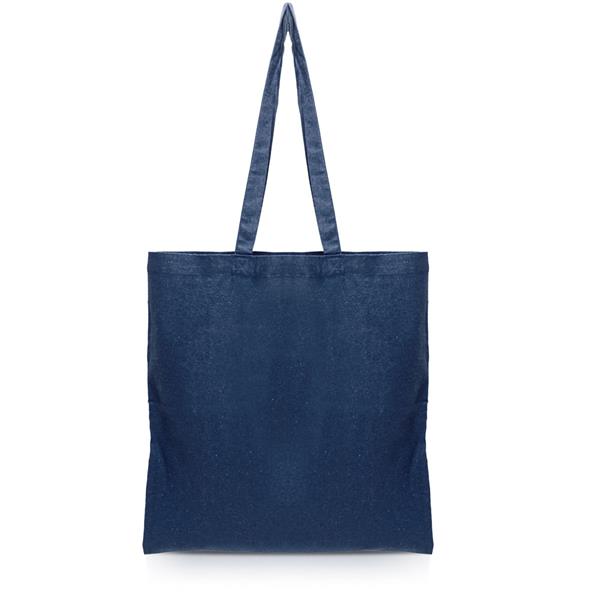 Bawełniana torba 140g z recyklingu / Colorcotton P092570P granatowy Bawełniana torba 140g z recyklingu / Colorcotton P092570P granatowy