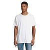 BOXY MEN T-SHIRT OVERSIZE P125756O bialy