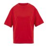 BOXY WOMEN T-SHIRT OVERSIZE P125791O bright rojo
