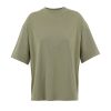 BOXY WOMEN T-SHIRT OVERSIZE P125791O khaki