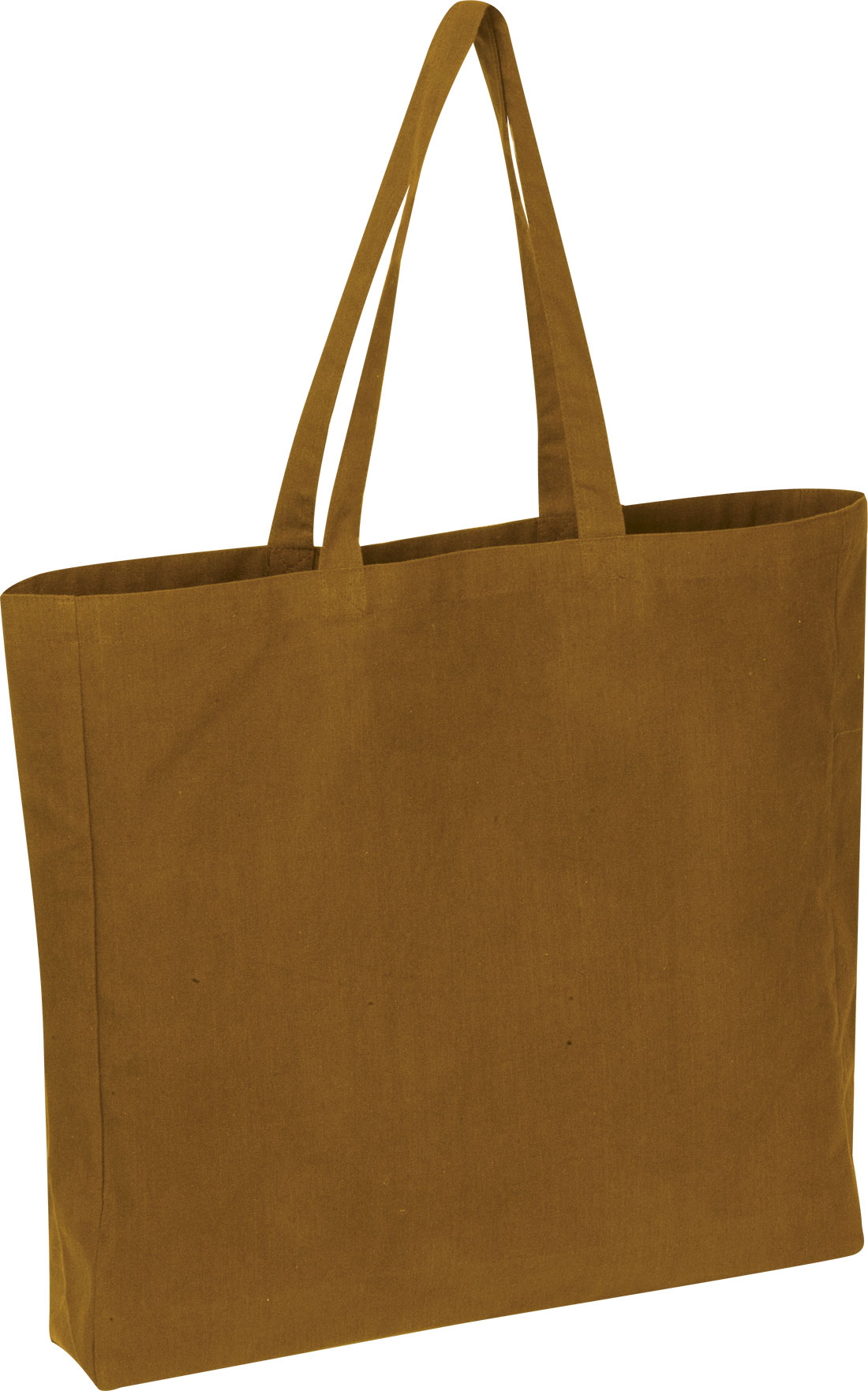 Torba bawełniana z recyklingu, z długimi uszami 320 g/m2 MANHATTAN P179998G brązowy