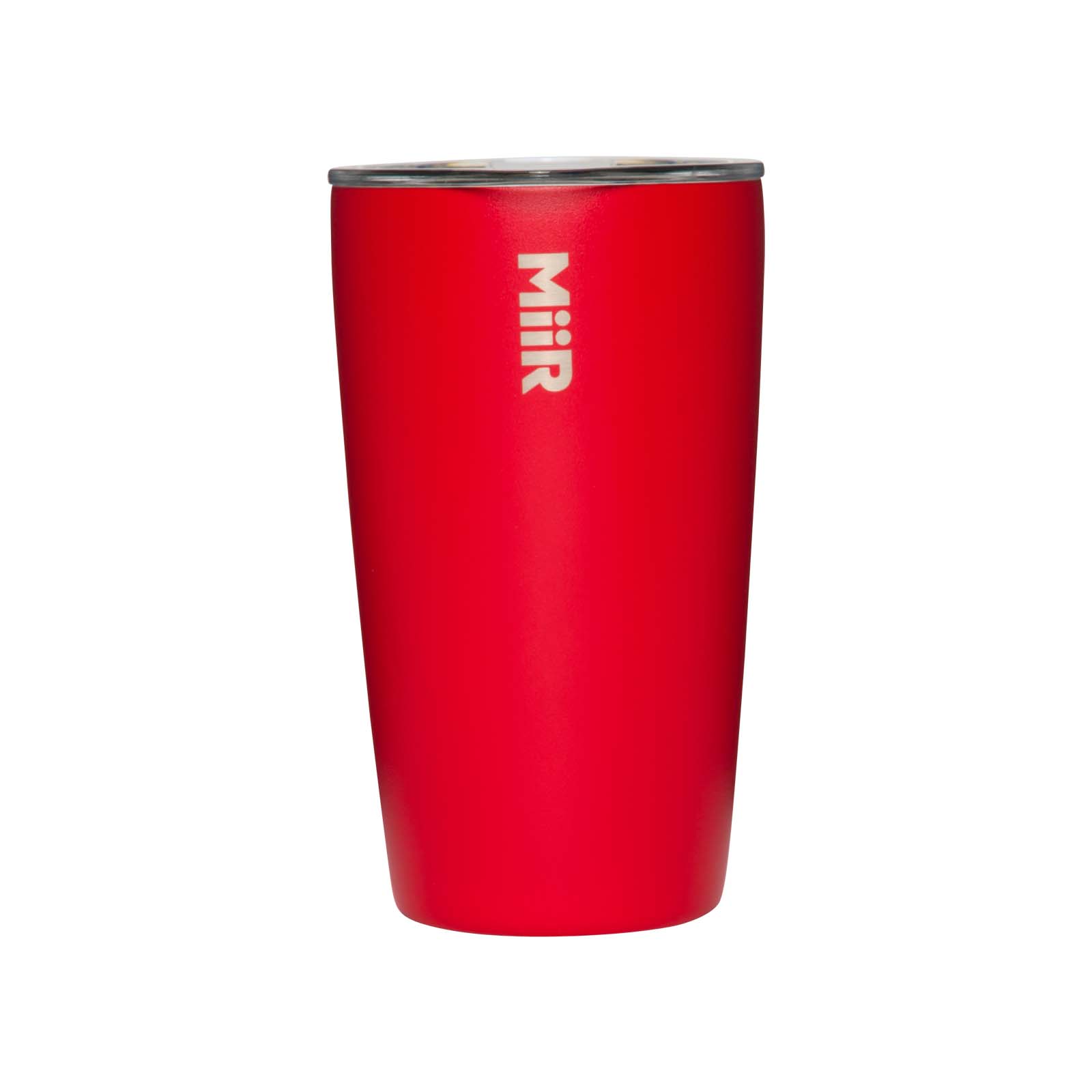 Kubek termiczny MiiR ze stali nierdzewnej, pojemność 354 ml P181613C czerwony