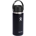 Kubek termiczny Hydro Flask Wide Mouth 473 ml ze stali nierdzewnej, z izolacją termiczną i pokrywką Flex Sip™ P181617C MKT-22516NEGS/T
