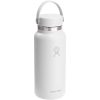 Butelka na wodę Hydro Flask Wide Mouth, pojemność 946 ml, z izolacją termiczną, wykonana ze stali nierdzewnej P181624C biały