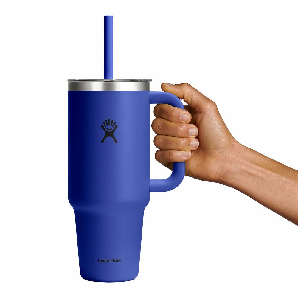1183 ML TRAVEL TUMBLER CLEAR LID CAPRI BLUE P181841P 3 1183 ML TRAVEL TUMBLER CLEAR LID CAPRI BLUE P181841P