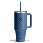 1183 ML TRAVEL TUMBLER CLEAR LID HARBOR BLUE P181876P 