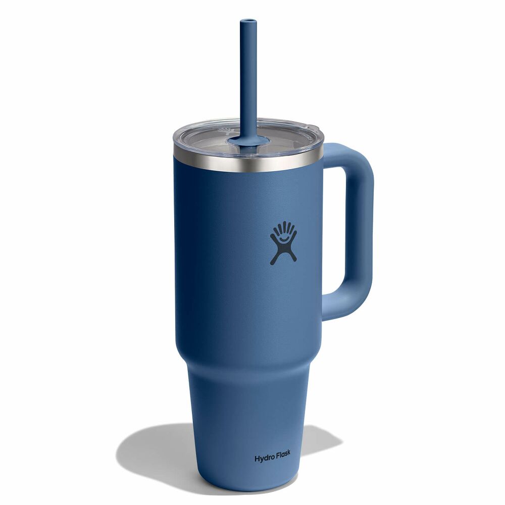 1183 ML TRAVEL TUMBLER CLEAR LID HARBOR BLUE P181876P 2 1183 ML TRAVEL TUMBLER CLEAR LID HARBOR BLUE P181876P