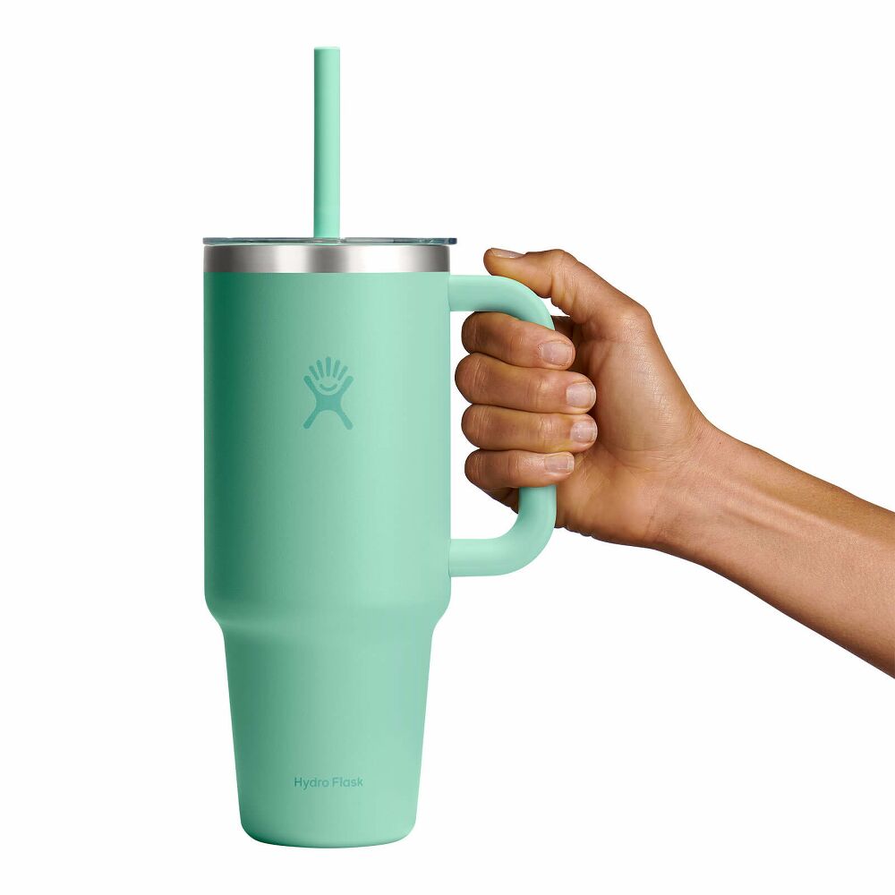 1183 ML TRAVEL TUMBLER CLEAR LID MERMAID GREEN P181875P 3 1183 ML TRAVEL TUMBLER CLEAR LID MERMAID GREEN P181875P