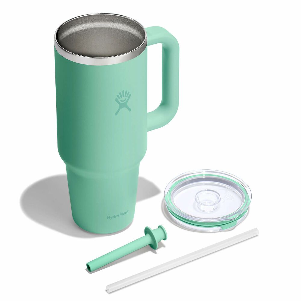1183 ML TRAVEL TUMBLER CLEAR LID MERMAID GREEN P181875P 5 1183 ML TRAVEL TUMBLER CLEAR LID MERMAID GREEN P181875P