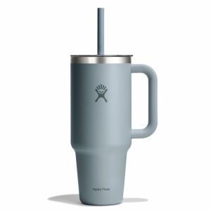 1183 ML TRAVEL TUMBLER CLEAR LID SHALE GRAY P181877P 