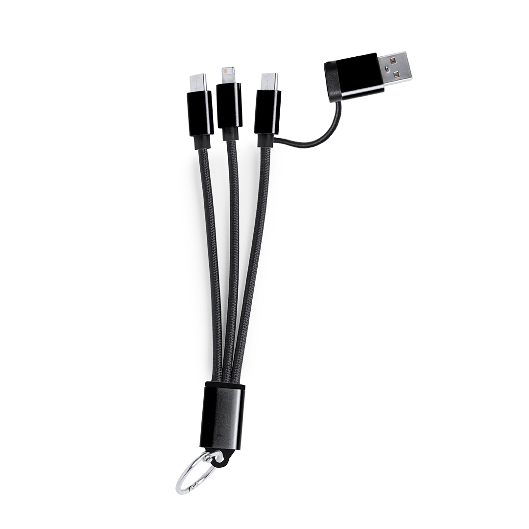 Kabel ładujący Frecles P167057T czarny Kabel ładujący Frecles P167057T czarny