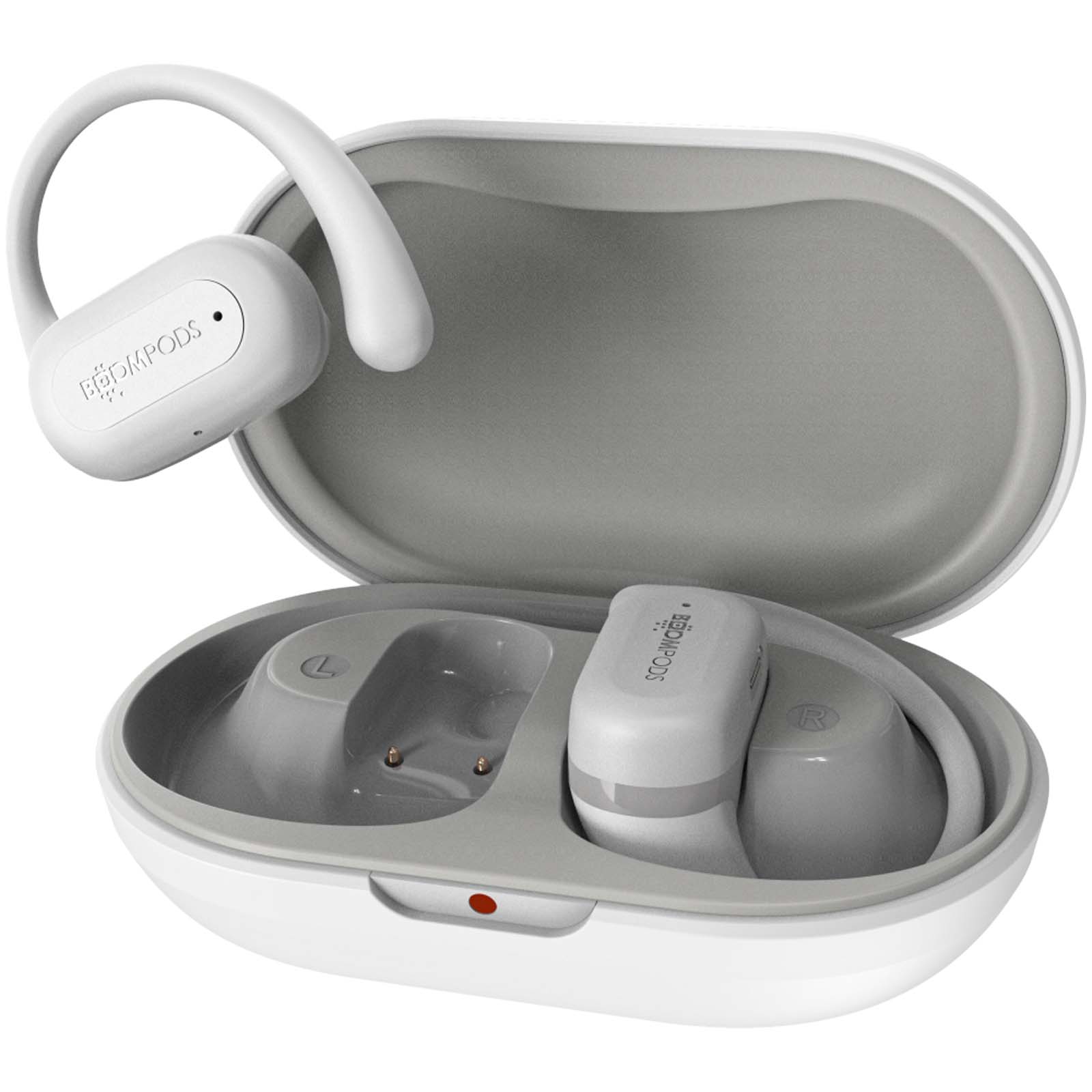 Słuchawki douszne Boompods Sportpods P181607C PFC-120831-W