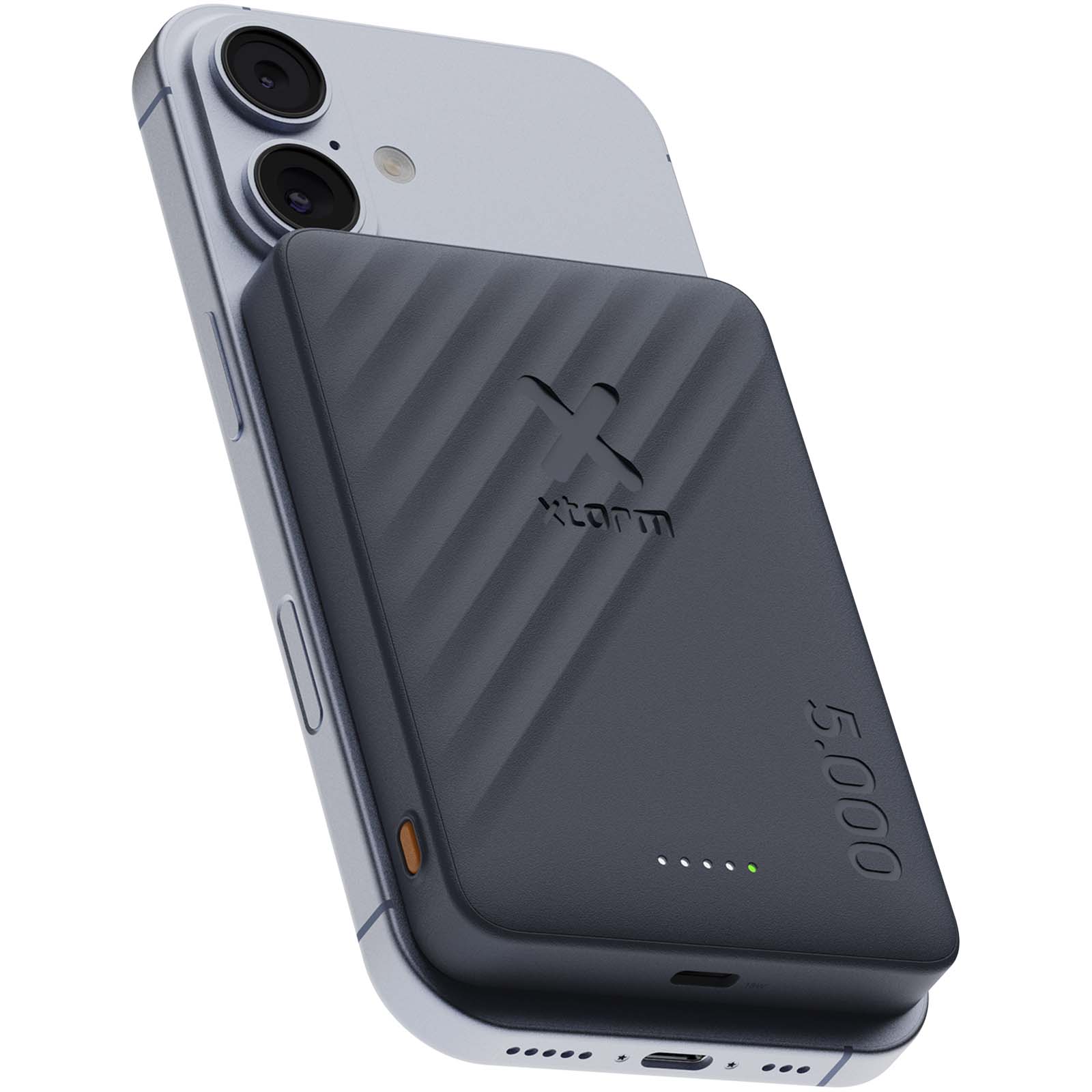 Xtorm Go2 powerbank o mocy 15 W i pojemności 5000 mAh z szybkim ładowaniem P157687C środkowy niebieski Xtorm Go2 powerbank o mocy 15 W i pojemności 5000 mAh z szybkim ładowaniem P157687C środkowy niebieski