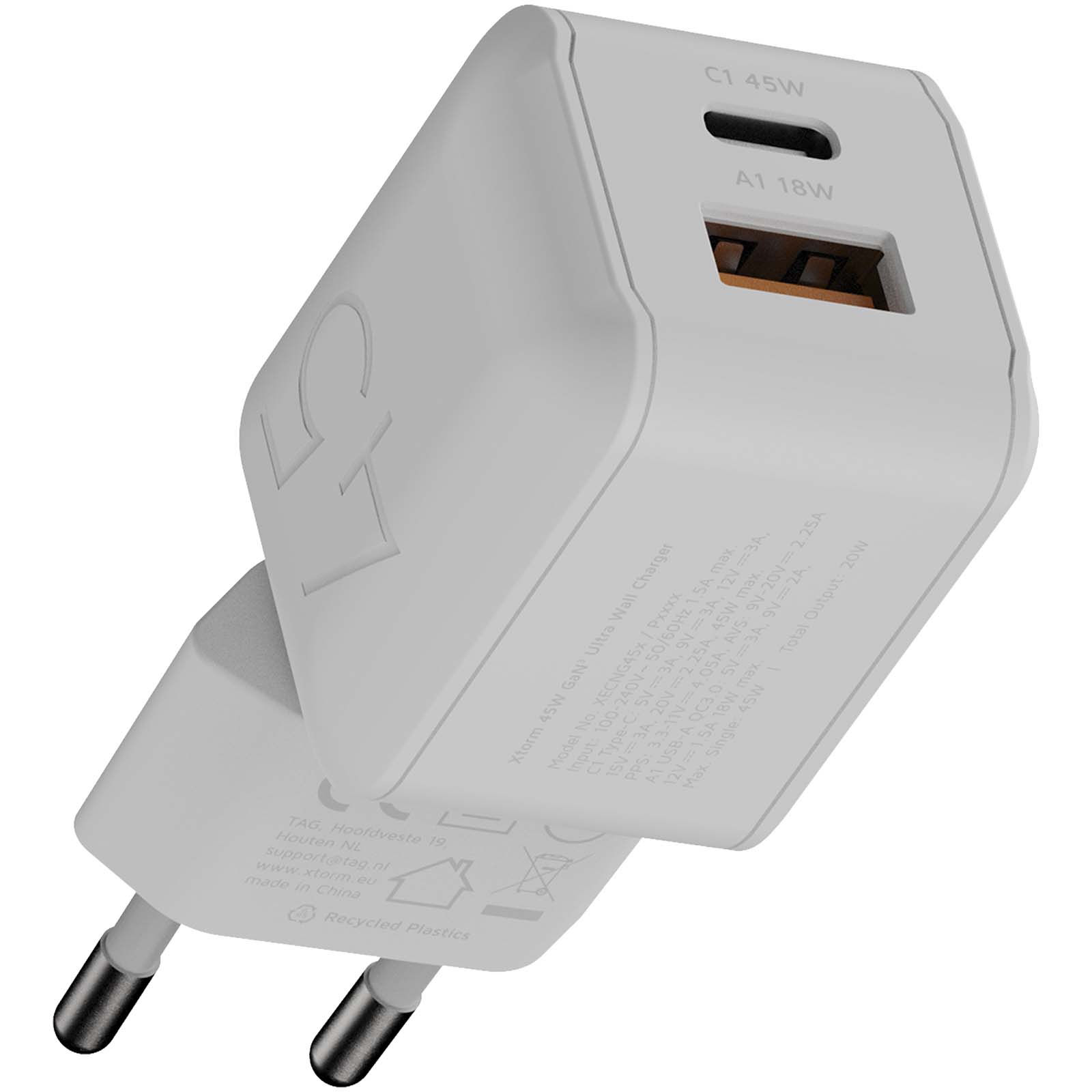 Ładowarka ścienna Xtorm 45 W NextGen P181635C 4 Ładowarka ścienna Xtorm 45 W NextGen P181635C
