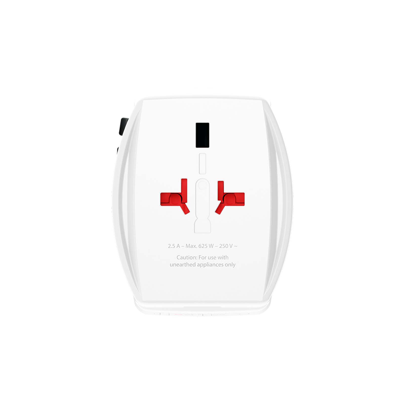 SKROSS® MUV AC65PD – uniwersalna przejściówka z kablem USB-C P181655C