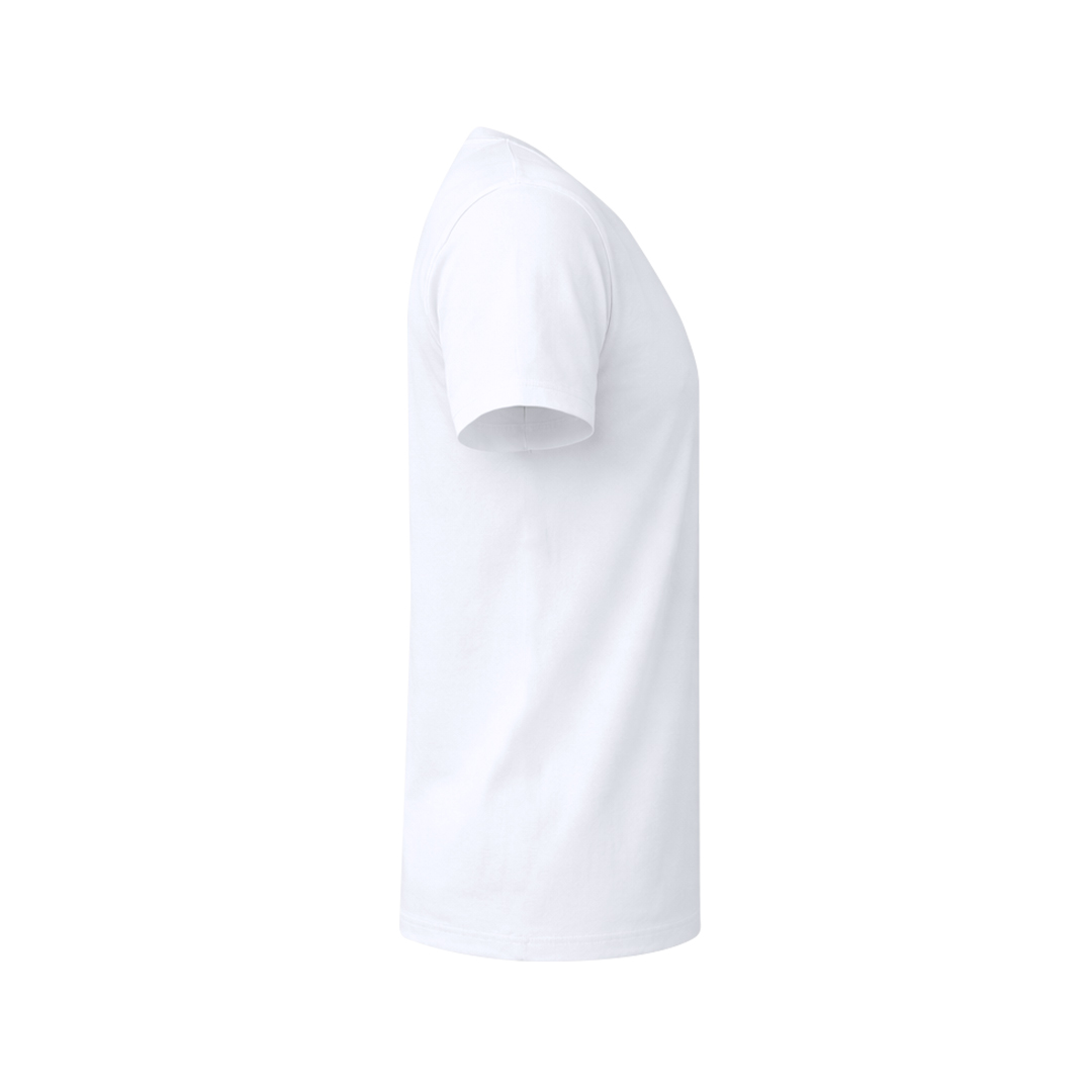 Biały T-shirt dla dorosłych Iconic V-Neck P182406T 3 Biały T-shirt dla dorosłych Iconic V-Neck P182406T