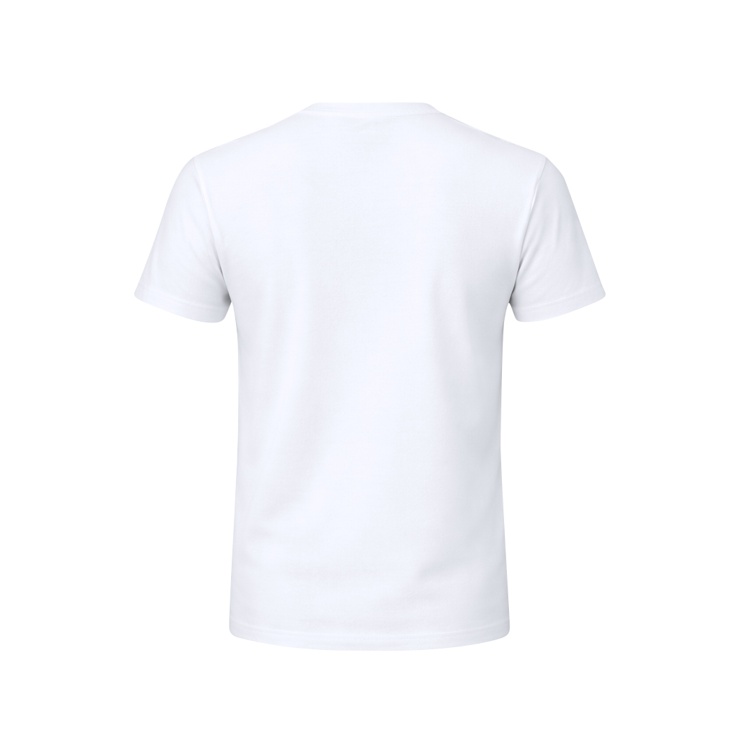 Biały T-shirt dla dorosłych Iconic V-Neck P182406T 4 Biały T-shirt dla dorosłych Iconic V-Neck P182406T
