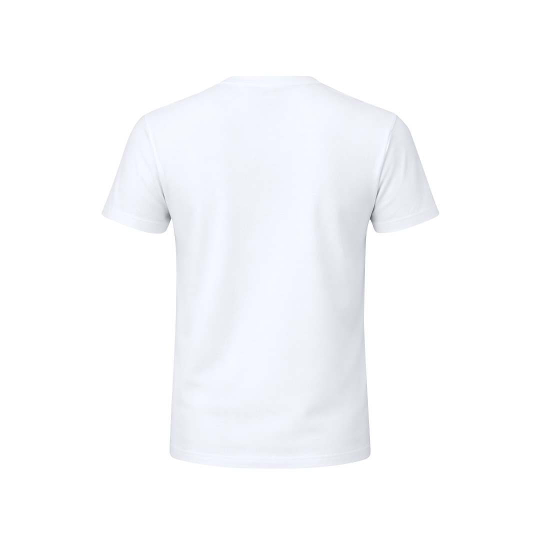 Biały T-shirt dla dorosłych Iconic V-Neck P182406T 5 Biały T-shirt dla dorosłych Iconic V-Neck P182406T