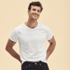 Biały T-shirt dla dorosłych Iconic V-Neck P182406T 2 Biały T-shirt dla dorosłych Iconic V-Neck P182406T