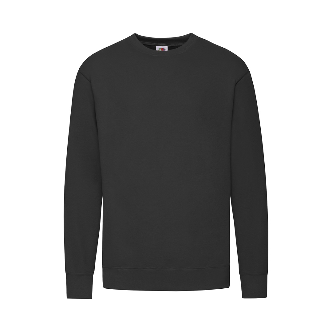 Bluza dla dorosłych Bluza Lightweight Set-In Sweat P182458T czarny Bluza dla dorosłych Bluza Lightweight Set-In Sweat P182458T czarny