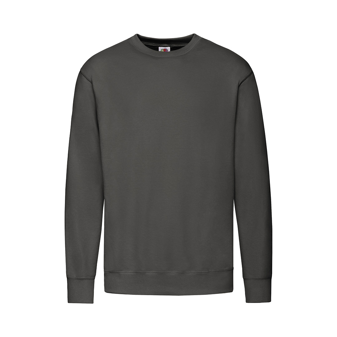 Bluza dla dorosłych Bluza Lightweight Set-In Sweat P182458T ciemnoszary Bluza dla dorosłych Bluza Lightweight Set-In Sweat P182458T ciemnoszary